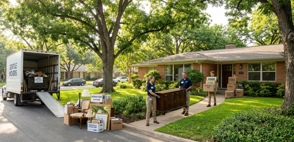 Full estate cleanout professionals Austin