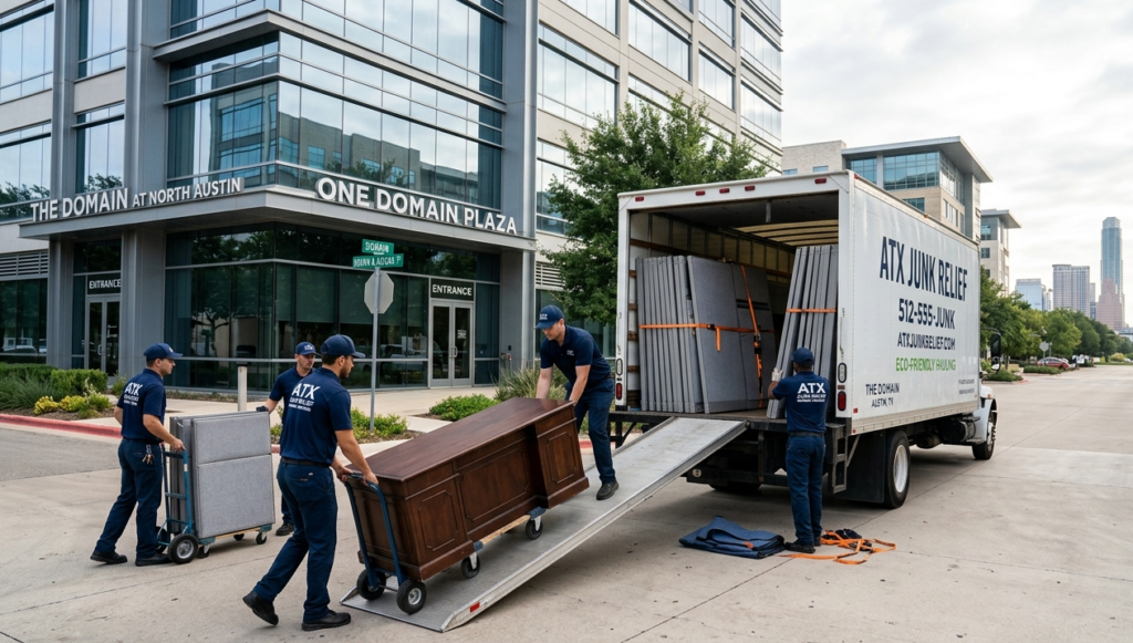 Desk and chair removal Austin Texas