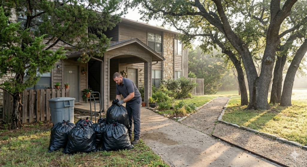 Manchaca office clean-out and junk hauling
