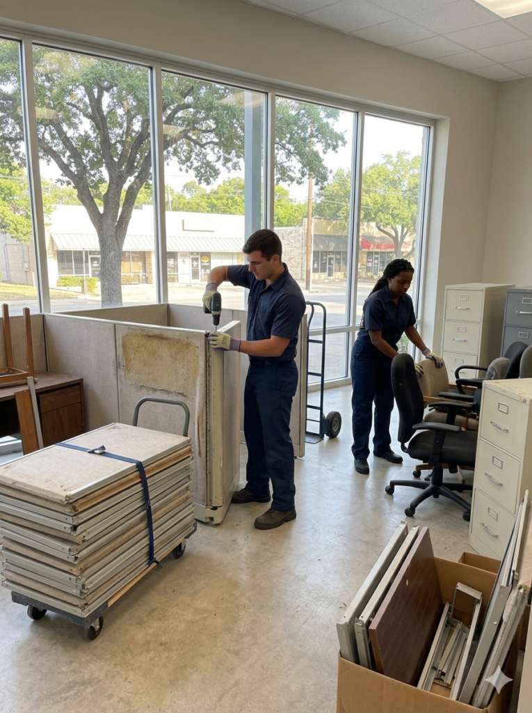 South Austin office junk removal and furniture disposal