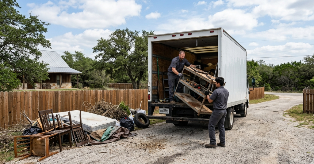 Manchaca furniture removal and disposal service