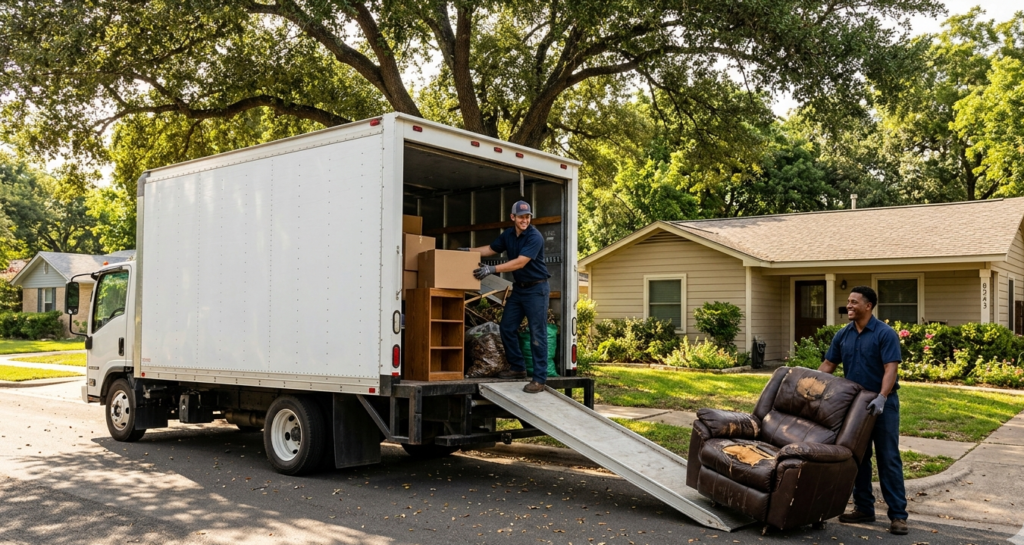 Business property cleanup in Sunset Valley