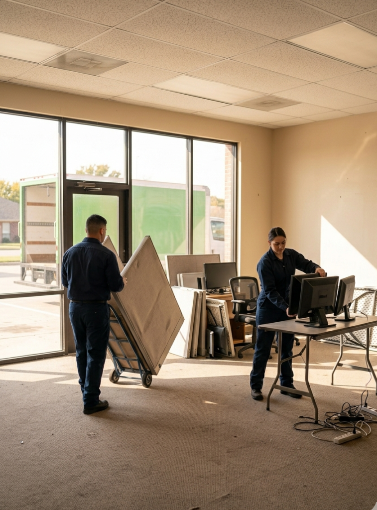 Cherry Creek office clean-out and hauling