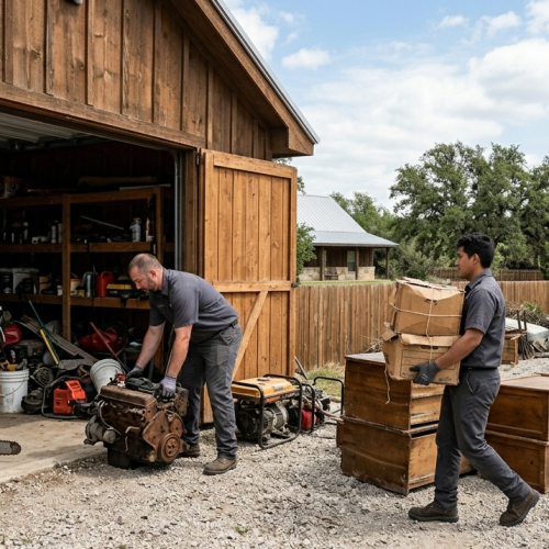 Manchaca valet garbage pickup service