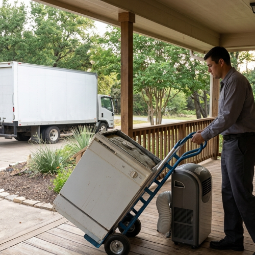 Menchaca garage clean-out and junk removal